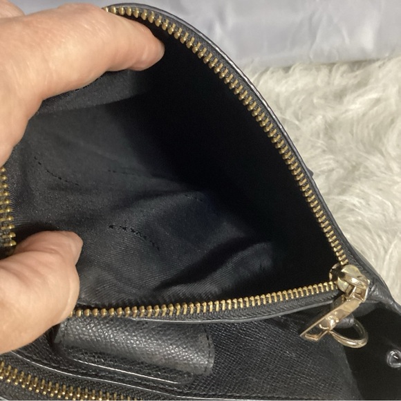 Coach Stanton Carryall Black Leather Satchel Bag 36681 - Picture 12 of 14